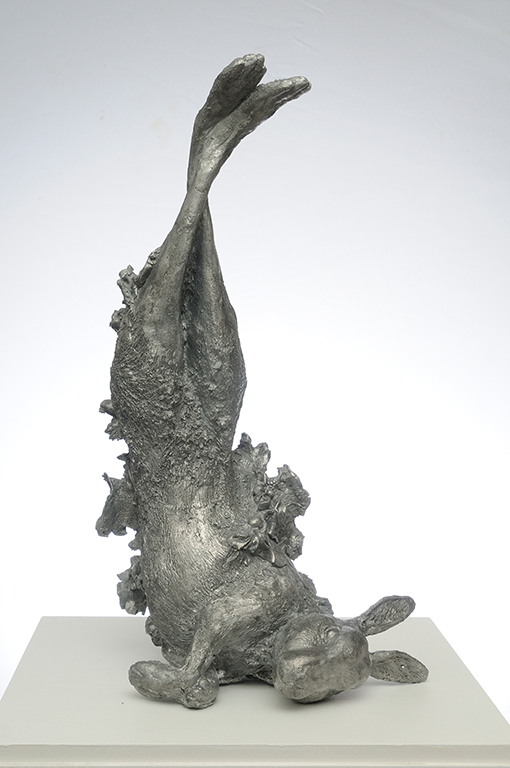 Rebecca Stevenson: „Dead Nature“, 2013, Aluminiumguss, Höhe ca. 70 cm